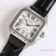 TW Factory 1-1 Copy Santos Cartier Swiss-9015 Men's Silvered Opaline Face Upgrade buckle (7)_th.jpg